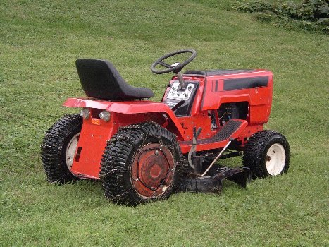 1978 Sears Garden Tractor Rear View